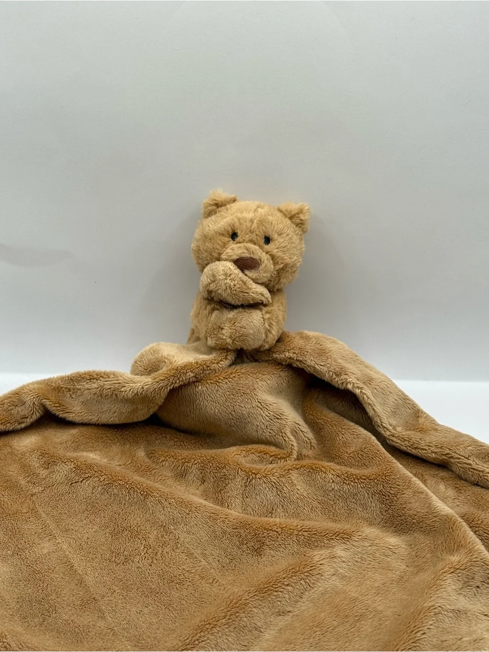 Baby Jellycat Bartholomew Bear Baby Lovey Soother Security Blanket Plush